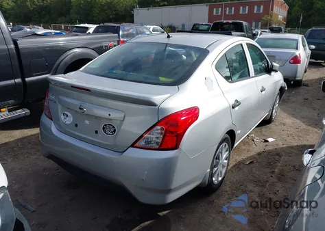 2019 Nissan Versa 1.6 S+ from USA, damaged, VIN 3N1CN7APXKL809565